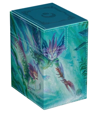 Ultimate Guard Flip n Tray 133+ XenoSkin Deck Box - Lorwyn Eclipsed (Silvergill Mentor)