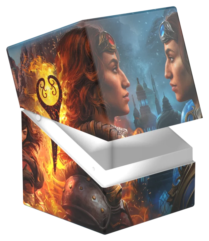 Ultimate Guard 100+ RTE Boulder Deck Case - Reality Fracture (Way of the Pyromancer / Way of the Cryomancer)