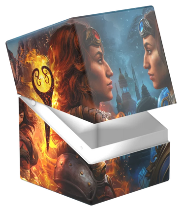 Ultimate Guard 100+ RTE Boulder Deck Case - Reality Fracture (Way of the Pyromancer / Way of the Cryomancer)