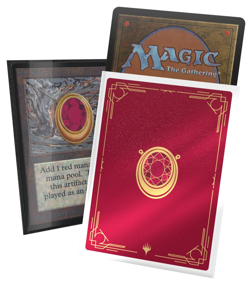 Ultimate Guard Art Sleeves: Mox Collection - Ruby