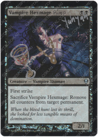 Vampire Hexmage [Zendikar] - Lightly Played Foil, English, Eric Deschamps Alter #1
