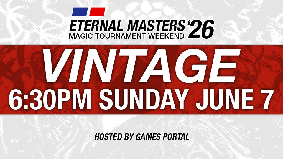 Eternal Masters Weekend 2026 - Vintage Event Ticket