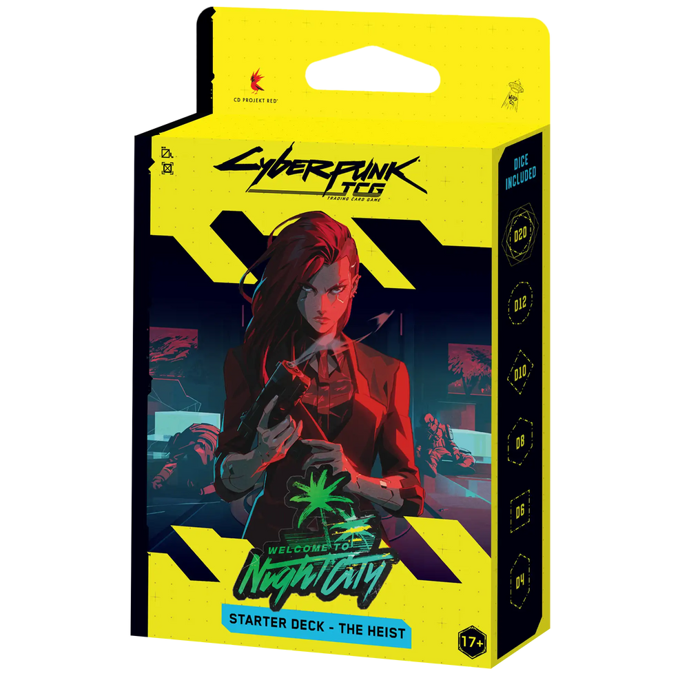 Cyberpunk TCG - Welcome to Night City Starter Deck - The Heist (Retail Edition)