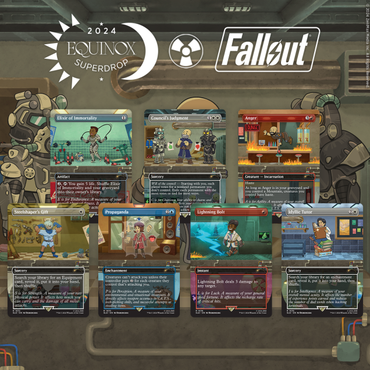 Secret Lair x Fallout: S.P.E.C.I.A.L. - Rainbow Foil Edition