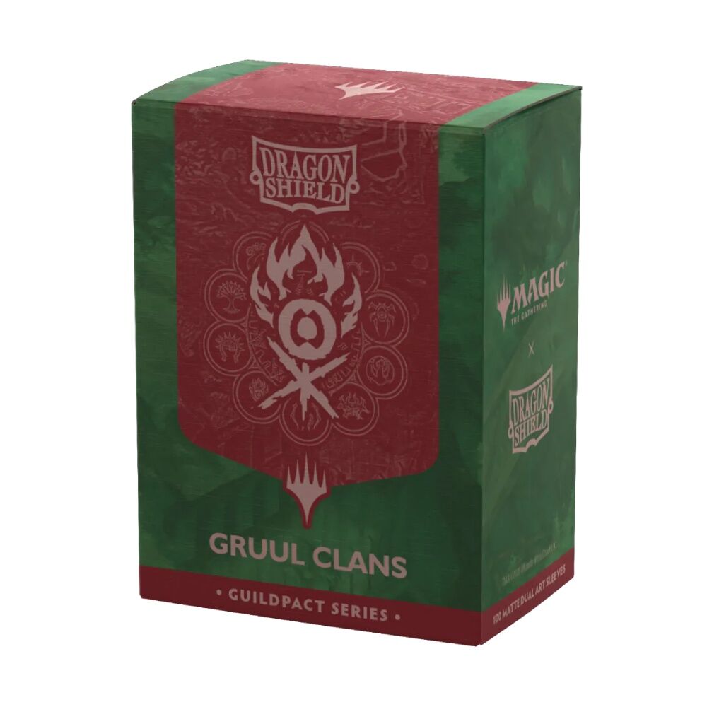 Dragon Shield - Matte Dual Art Guildpact Series - Gruul Clans