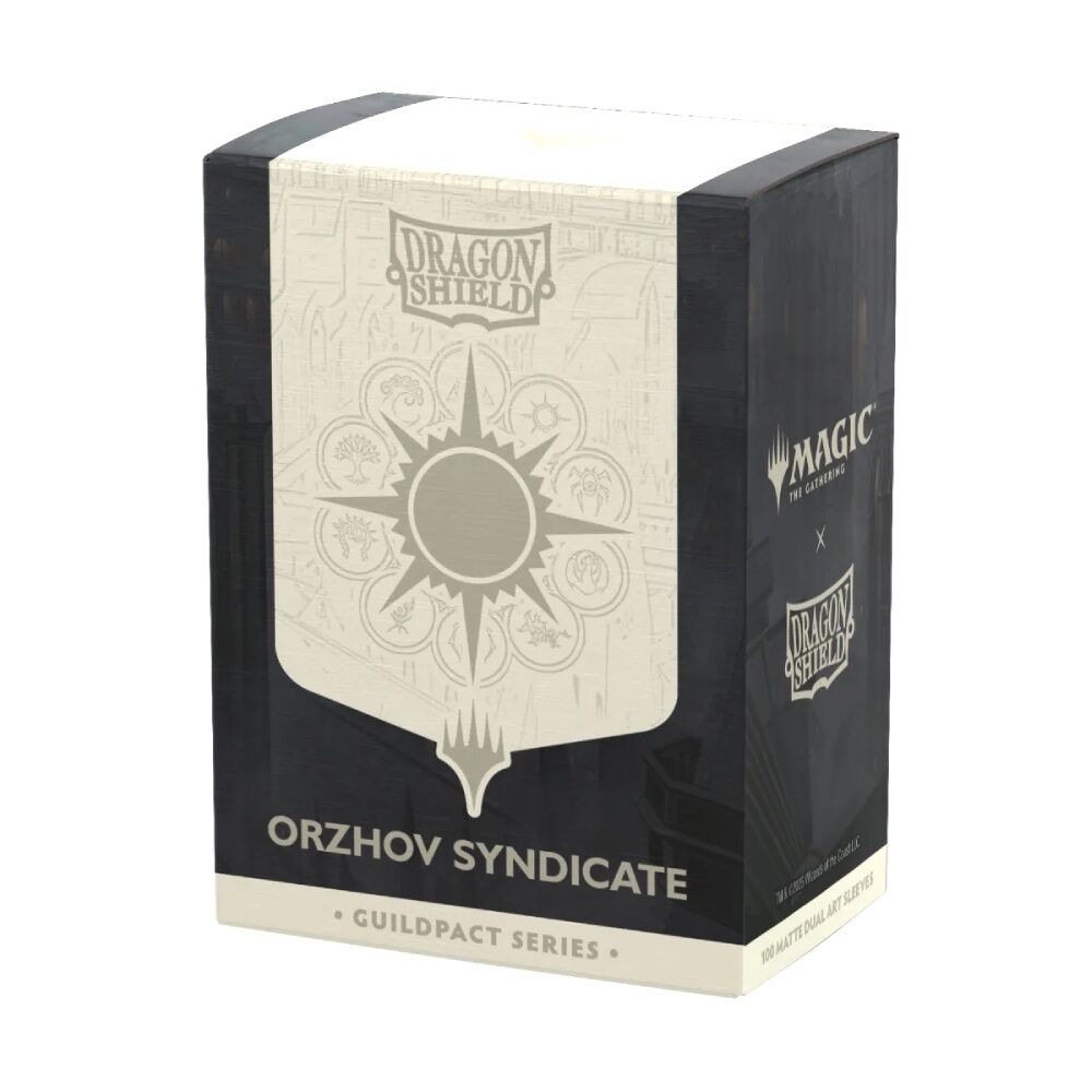 Dragon Shield - Matte Dual Art Guildpact Series - Orzhov Syndicate