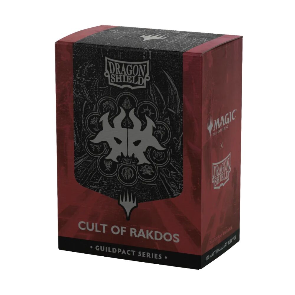 Dragon Shield - Matte Dual Art Guildpact Series - Cult of Rakdos