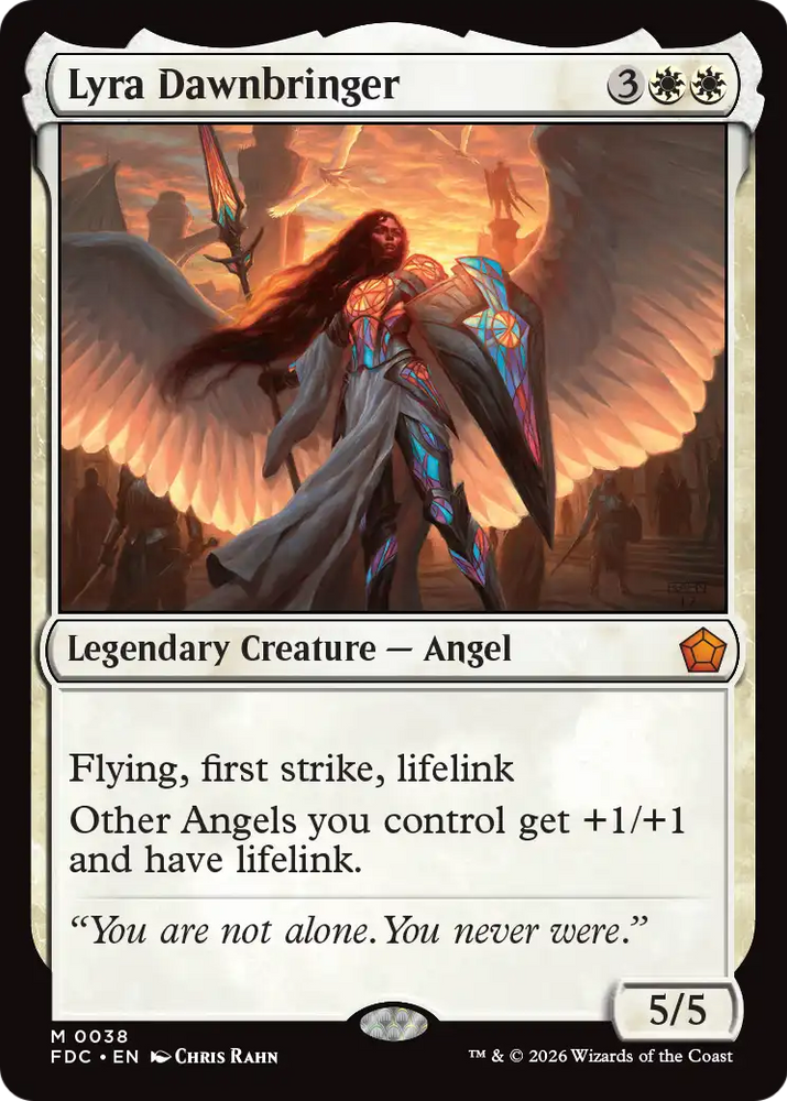 Lyra Dawnbringer [Foundations Commander]