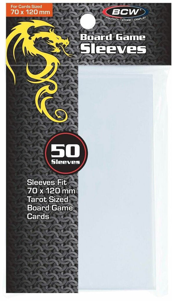 BCW Tarot Card Sleeves (50 ct) 70mm x 120mm