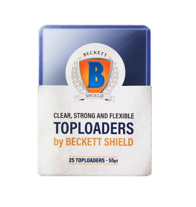 Beckett Shield: Toploaders – 55pt (25pc)