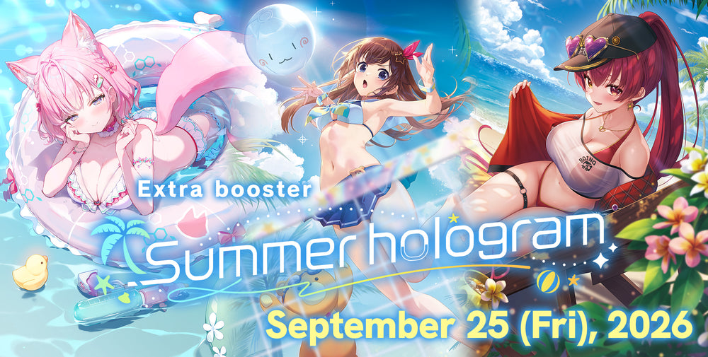 Hololive Card Game - Summer Hologram (hEB01e) Extra Booster Box