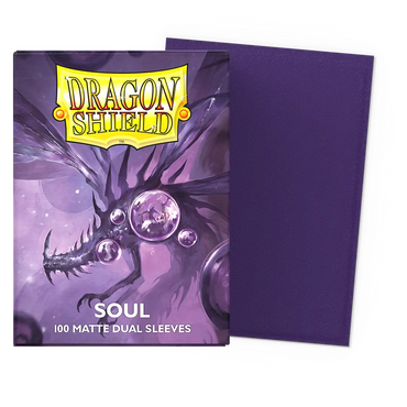 Dragon Shield - Matte Dual Metallic Sleeves (Soul)