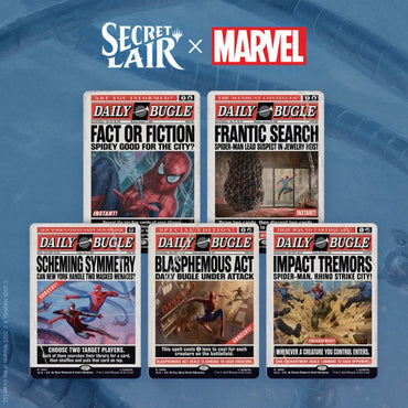 Secret Lair x Marvel's Spider-Man: Daily Bugle Breaking News - Rainbow Foil Edition