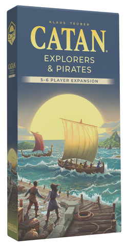 Catan (6th Edition 2025) Explorers and Pirates 5-6 Player Expansion
