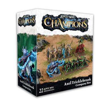 Kings of War Champions - Axel Tricklebrook Company Box