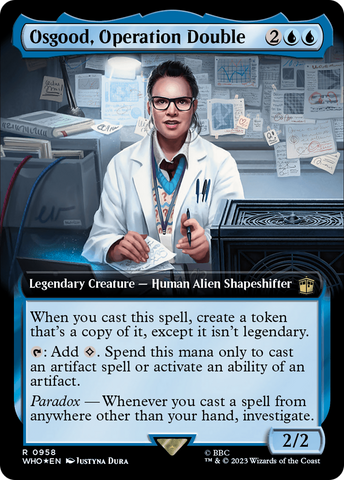 Osgood, Operation Double (Extended Art) (Surge Foil) [Doctor Who]