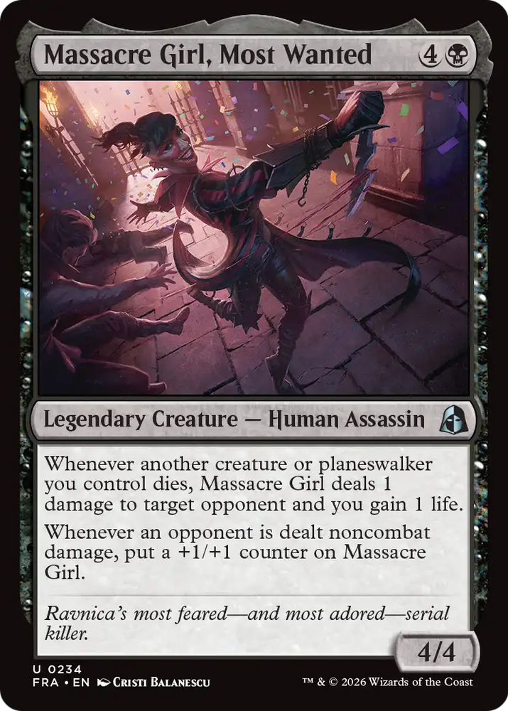 Massacre Girl, Most Wanted [Reality Fracture]