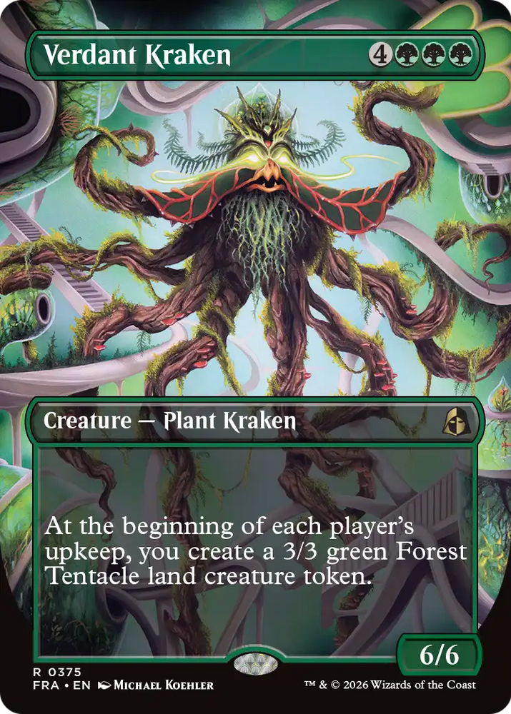 Verdant Kraken (Borderless) [Reality Fracture]