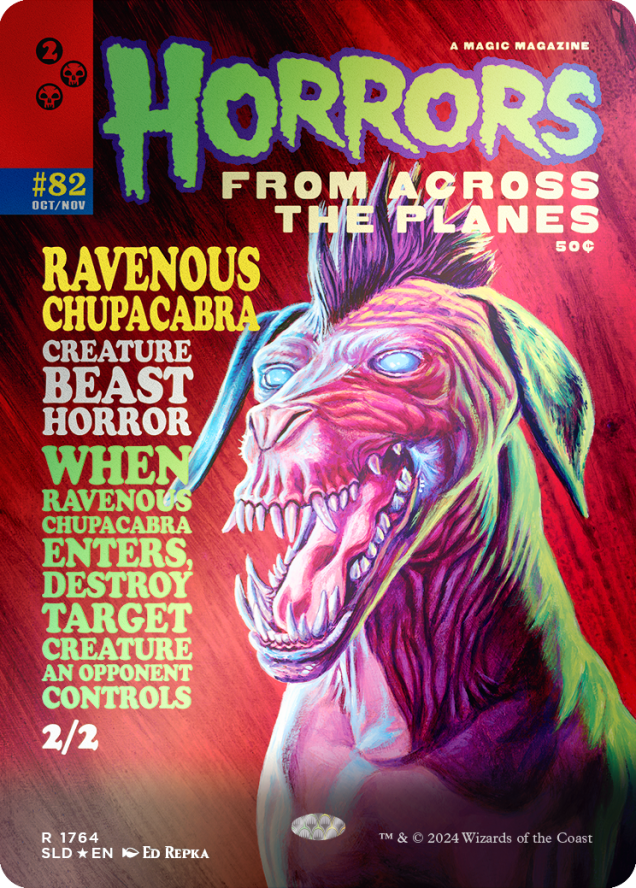 Secret Lair Monstrous Magazines - Rainbow Foil Edition