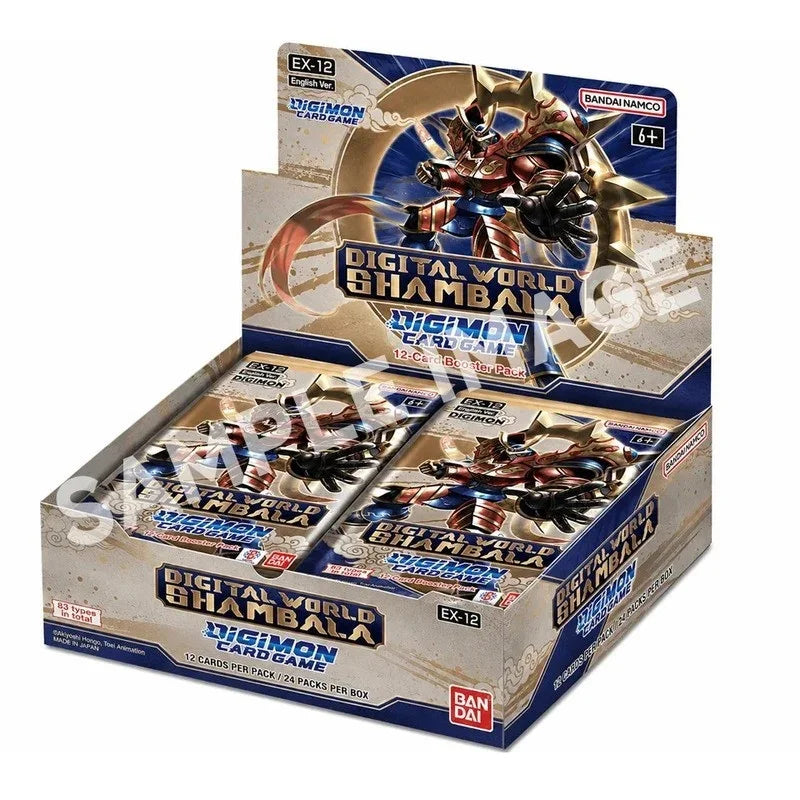Digimon Card Game - Digital World Shambala (EX-12) Booster Box