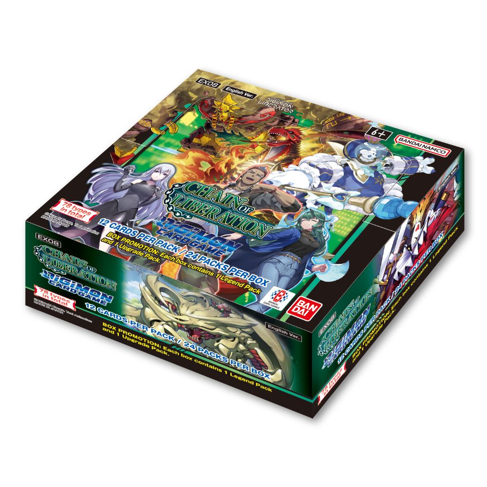 Digimon Card Game - Chain of Liberation [EX-08] Booster Box