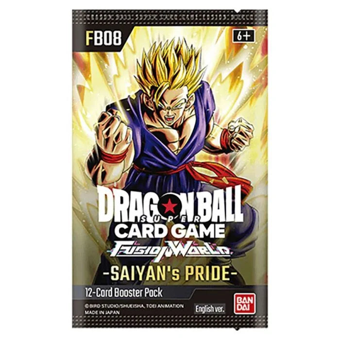 Dragon Ball Super Card Game - Fusion World: Saiyan's Pride (FB08) Booster