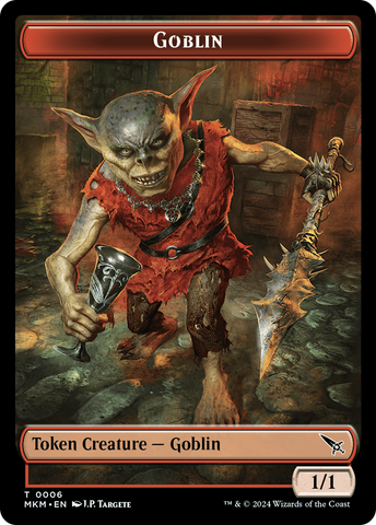 Thopter (0020) // Goblin Double-Sided Token [Murders at Karlov Manor Tokens]
