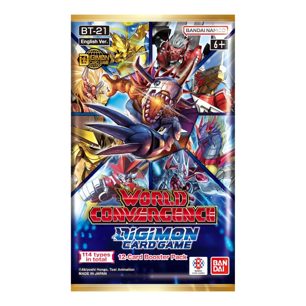 Digimon Card Game - World Convergence (BT-21) Booster Box