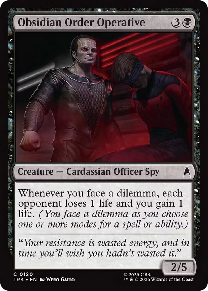 Obsidian Order Operative [Star Trek]
