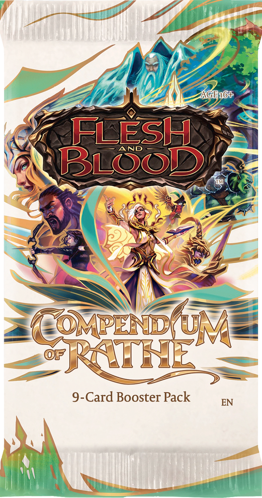 Flesh and Blood TCG - Compendium of Rathe Booster Pack