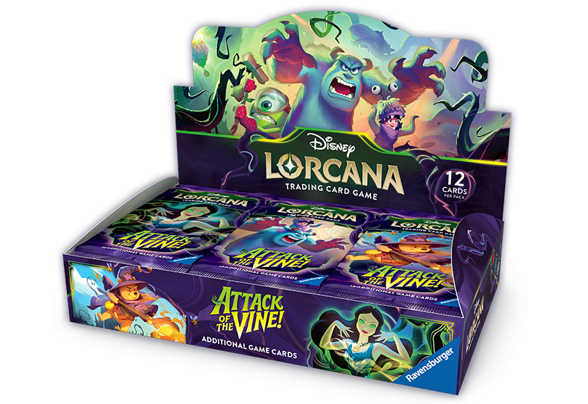 Disney Lorcana TCG: Attack of the Vine Booster Box