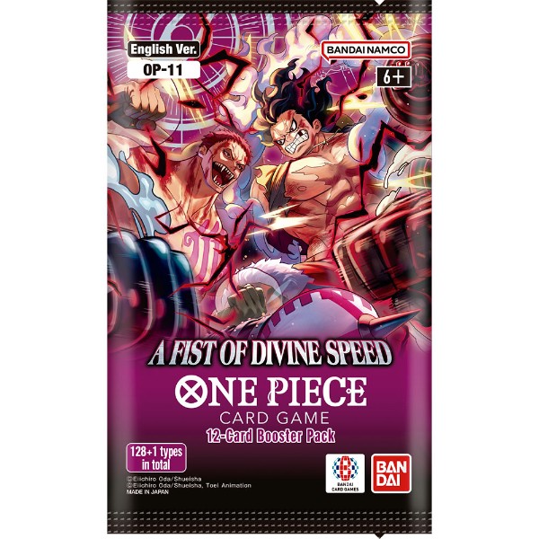One Piece Card Game - A Fist of Divine Speed (OP-11) Booster