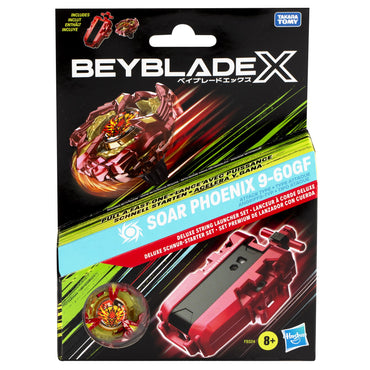 Beyblade X - Soar Phoenix 9-60GF Deluxe Launcher Set