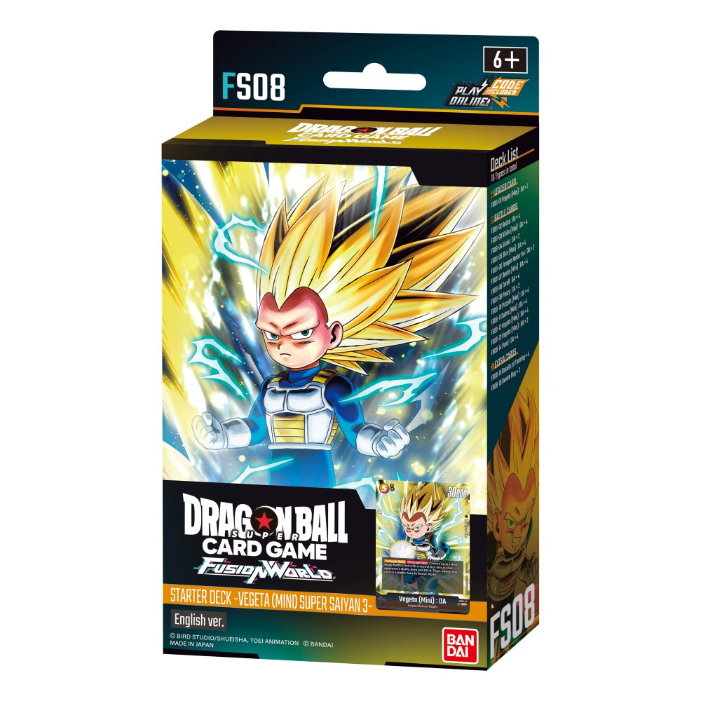 Dragon Ball Super Card Game - Fusion World: Starter Deck Vegeta (Mini) Super Saiyan [FS08]