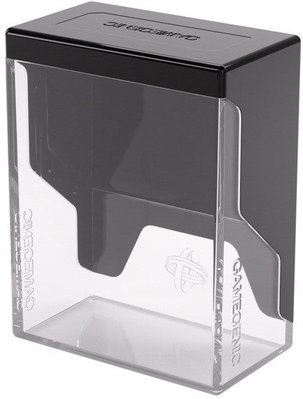 Gamegenic Bastion 50+ Deck Box - Black/Clear