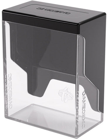 Gamegenic Bastion 50+ Deck Box - Black/Clear