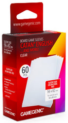 Gamegenic Prime Board Game Sleeves - Size Code RED - Catan English (56mm x 82mm) (50 Sleeves Per Pack)