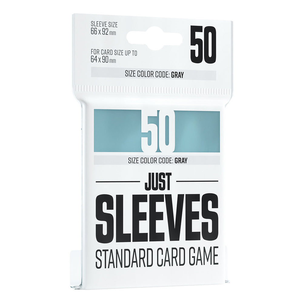Gamegenic Just Sleeves - Standard Card Game Clear 50ct