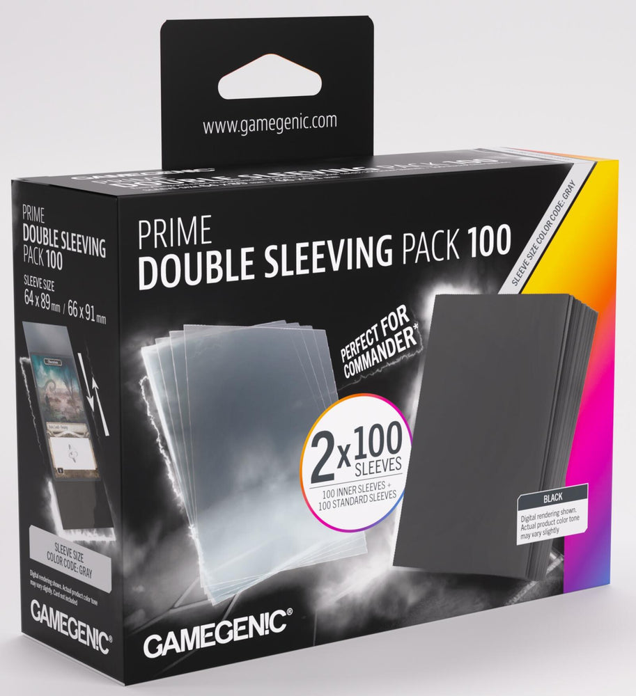 Gamegenic Prime Double Sleeving Pack 100