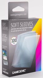 Gamegenic Soft Card Sleeves - Size Code SOFT - (67mm x 94mm) (100 Sleeves Per Pack)