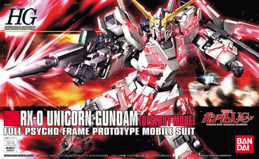HGUC 1/144 RX-0 Unicorn Gundam (Destroy Mode)