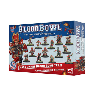 The Zharr-Naggrund Ziggurats  - Chaos Dwarf Blood Bowl Team