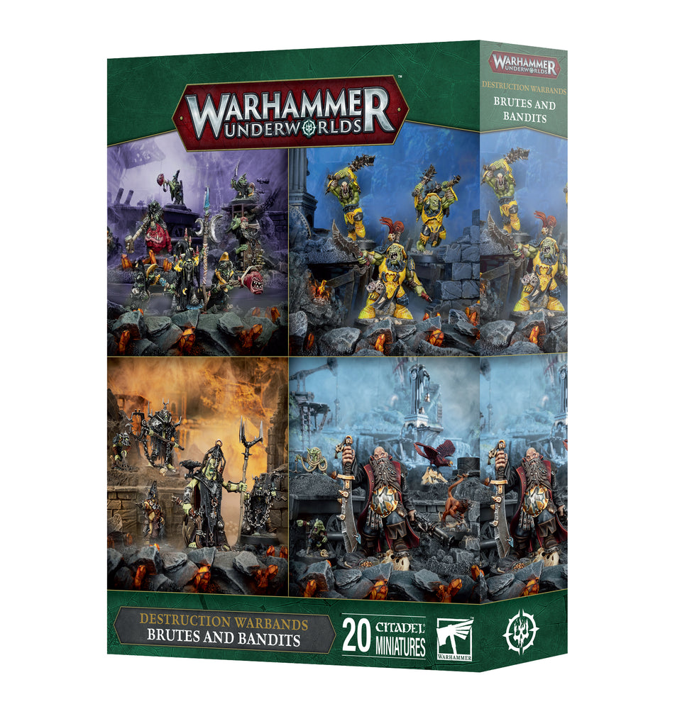 Warhammer Underworlds - Destruction Warbands: Brutes and Bandits