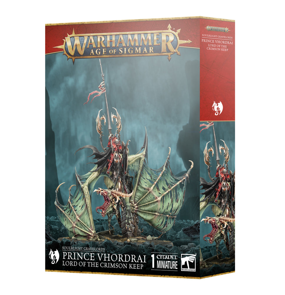 Soulblight Gravelords - Prince Vhordrai, Lord of the Crimson Keep