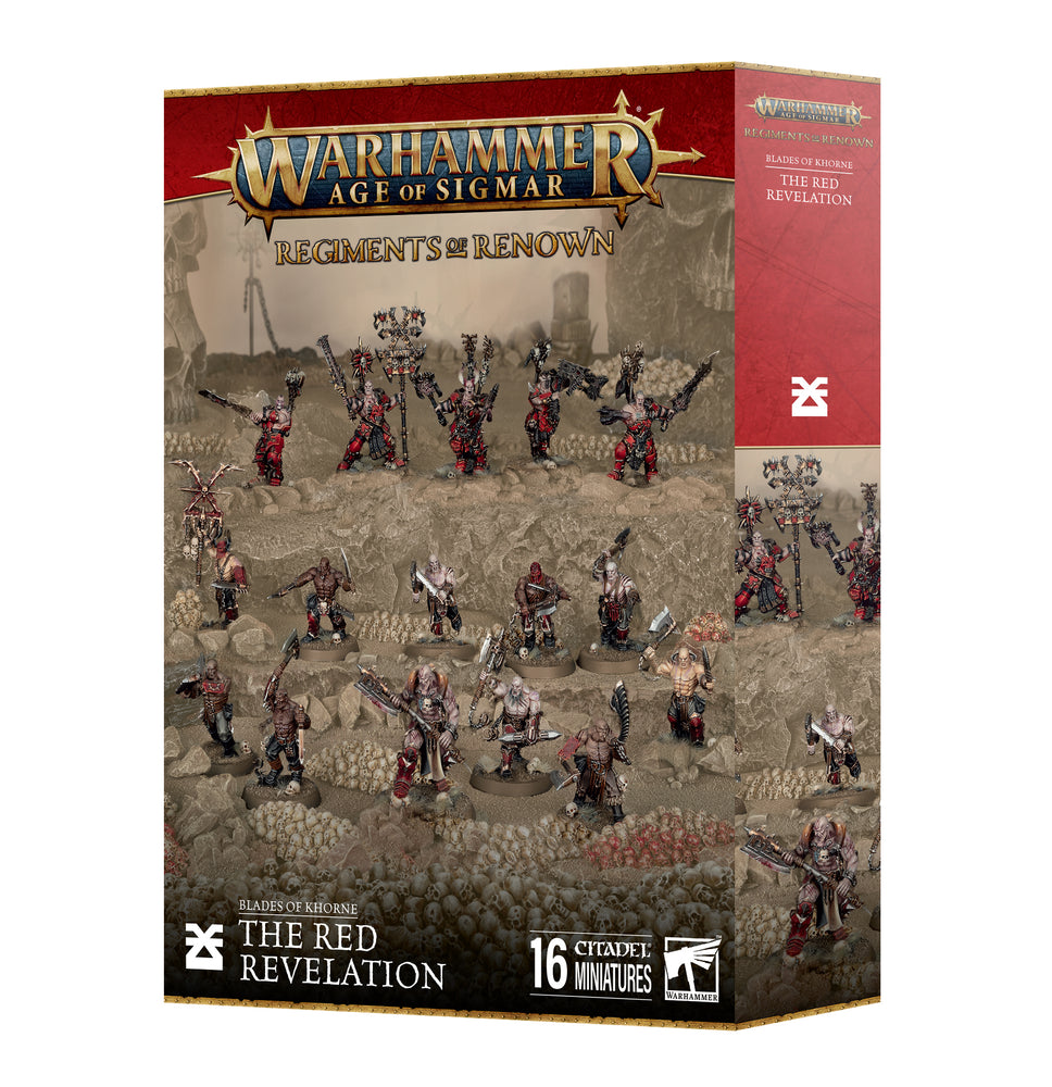 Regiments of Renown - Blades of Khorne - The Red Revelation