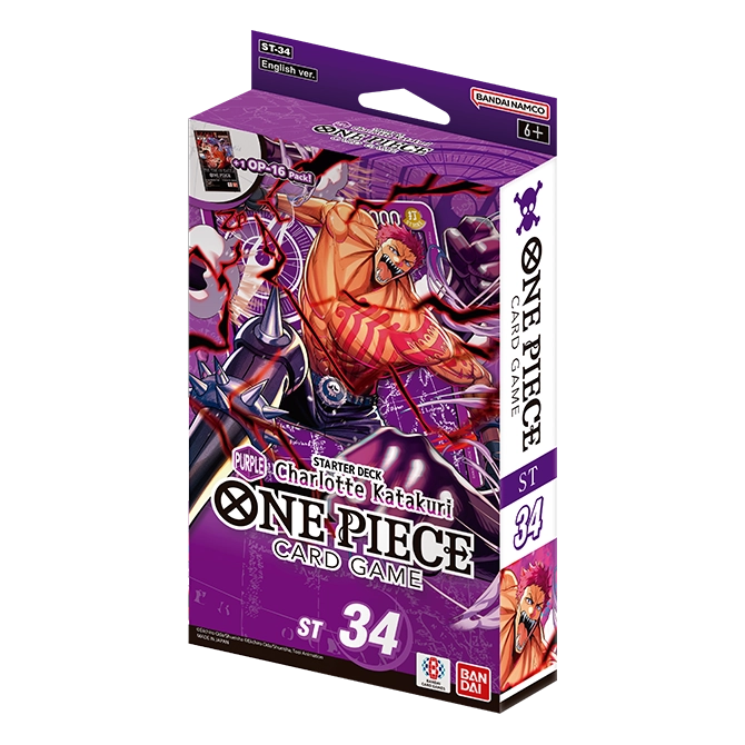 One Piece Card Game - Starter Deck Charlotte Katakuri (ST-34)