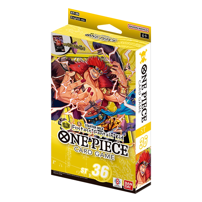 One Piece Card Game - Starter Deck Eustass "Captain" Kid (ST-36)