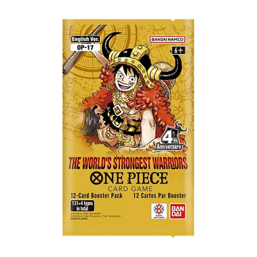 One Piece Card Game - The World's Strongest Warriors (OP-17) Booster