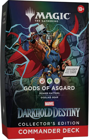 Marvel Darkhold Destiny - Gods of Asgard Commander Deck (Collector's Edition)