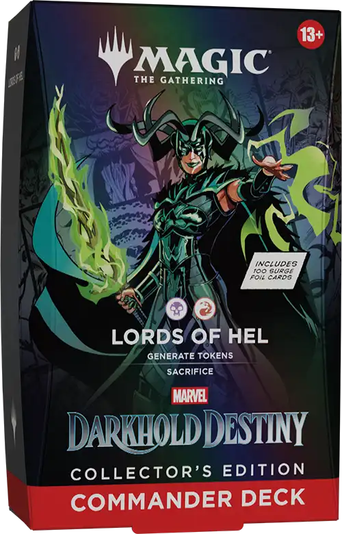 Marvel Darkhold Destiny - Lords of Hel Commander Deck (Collector's Edition)